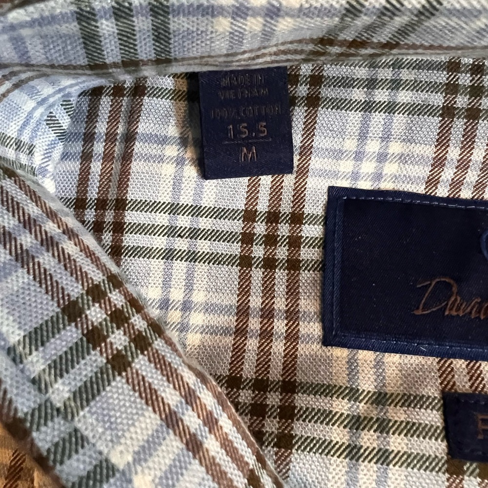 David Donahue Mens Fusion Button Up - image 3